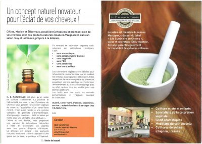 Il & Natur'elle dans le magazine Grain de Beauté